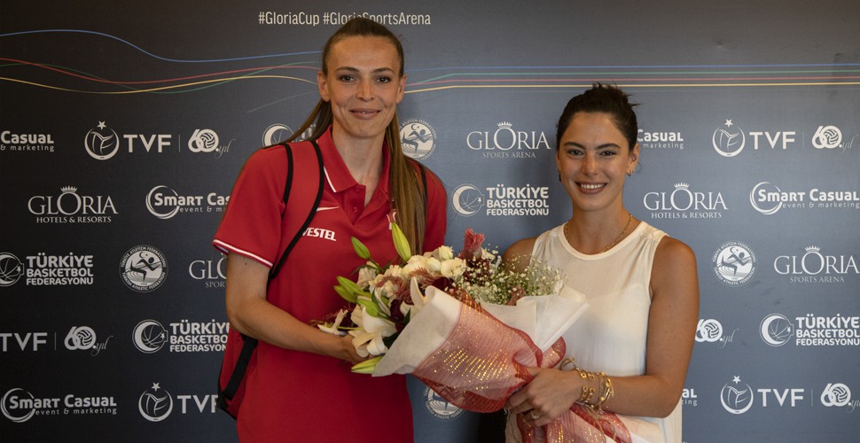 Turkey Women’s National Team Captain Eda Erdem Dündar - Gloria Sports Arena CEO Elif Özdemir